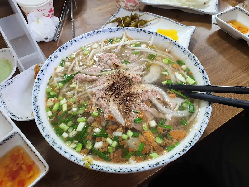 푸짐한 쌀국수 한 상