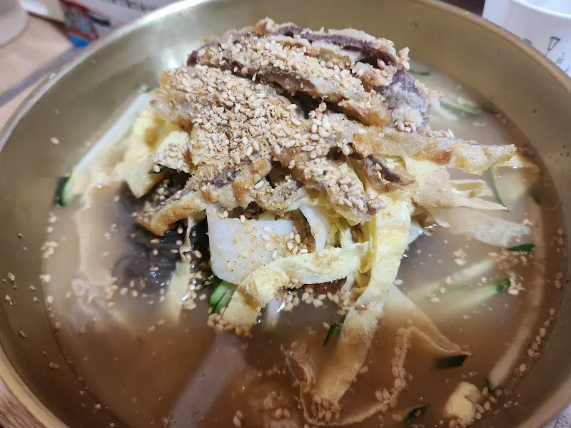 육전 물비빔냉면