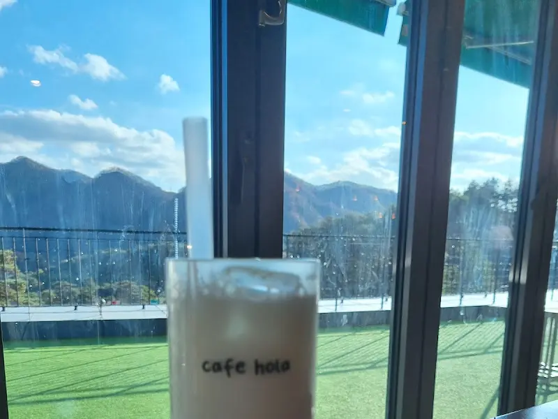 영월 카페 올라 캠핑장 뷰