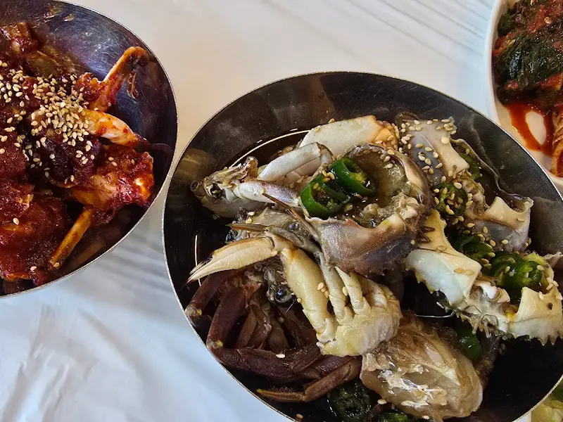 간장게장과 양념게장의 환상적인 투샷