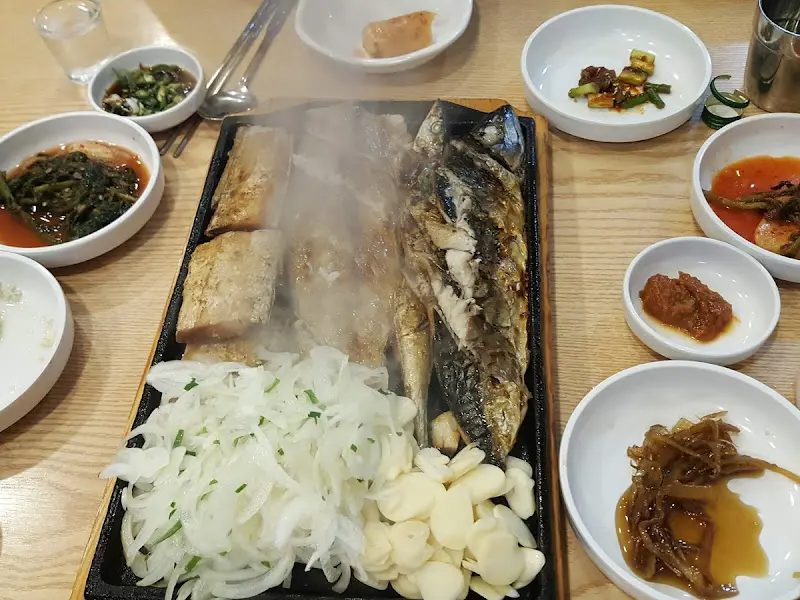 푸짐한 모듬 생선구이