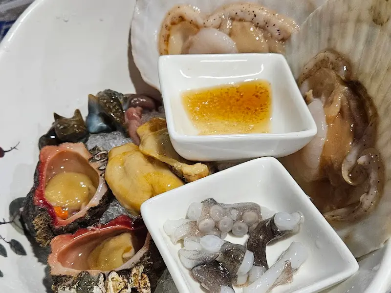 다양한 해산물 모듬