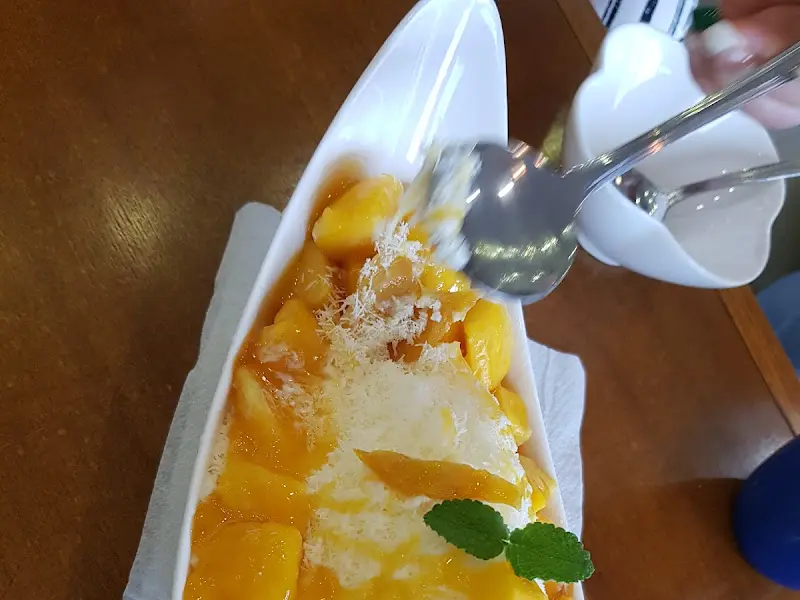 눈꽃 망고 빙수