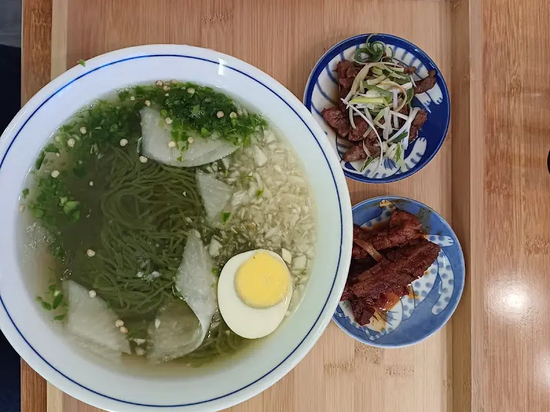 냉면과 갈비의 조합