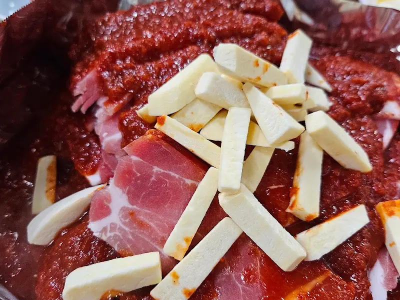 돼지양념구이 클로즈업