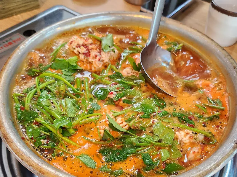 푸짐한 동태와 곤이가 들어간 동태탕