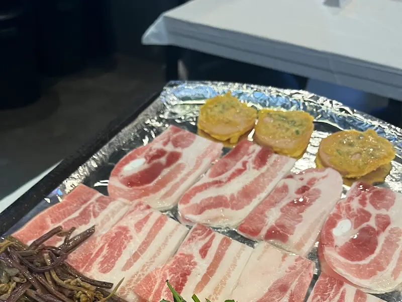 구워지기 전 냉삼