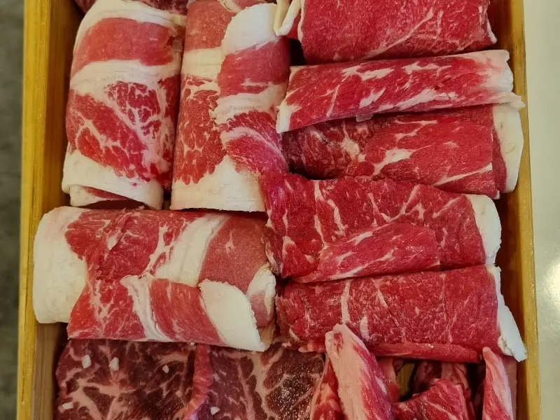 마블링이 예술인 소고기 한상차림