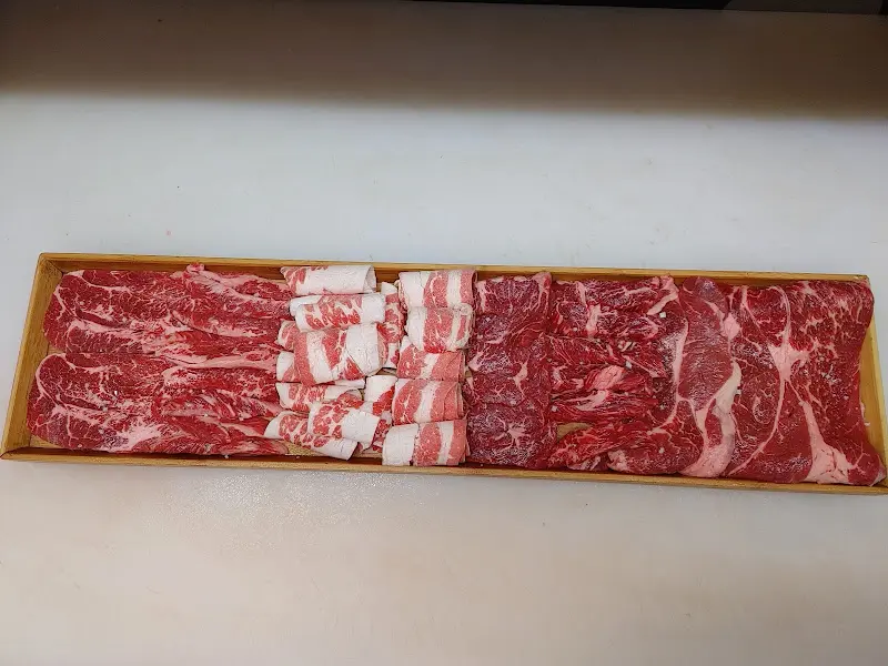 소고기 모듬 한 상차림