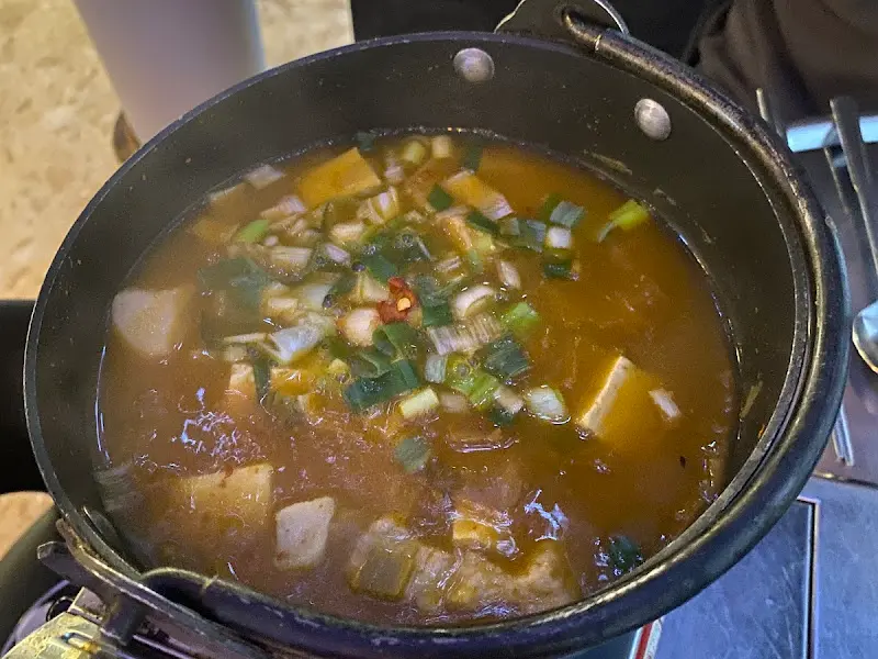 보글보글 끓는 김치찌개