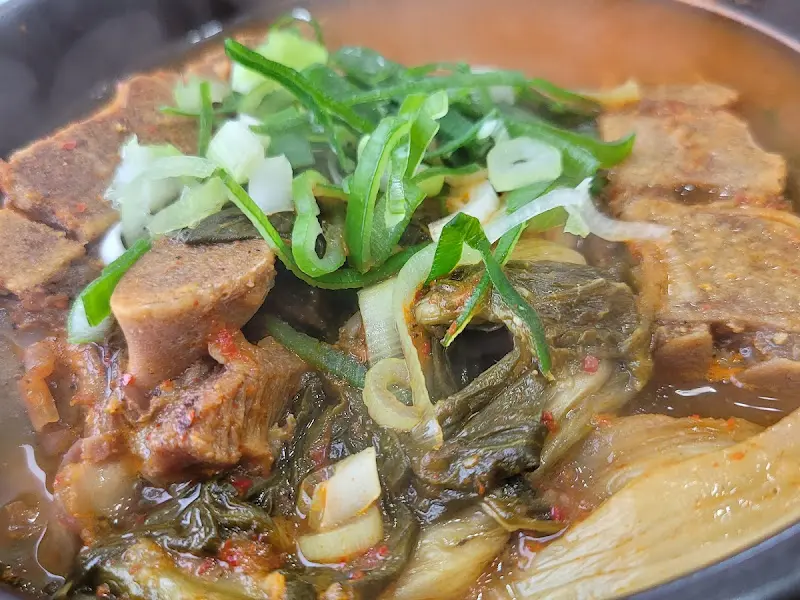 뼈해장국 비주얼