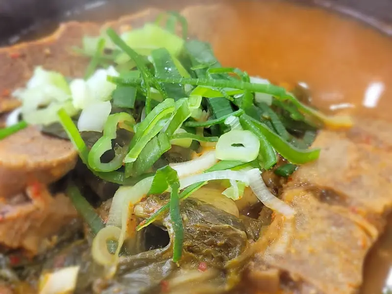 뼈해장국 디테일 샷