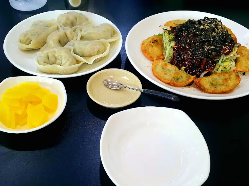 황소 왕만두 만두 전체샷