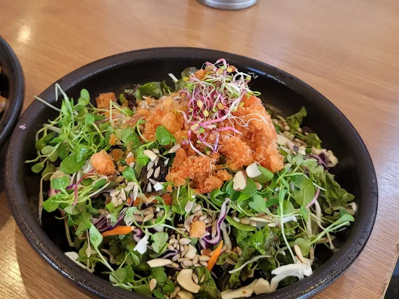 싱싱한 채소가 듬뿍 들어간 샐러드