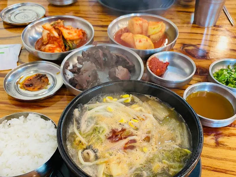 밑반찬 클로즈업