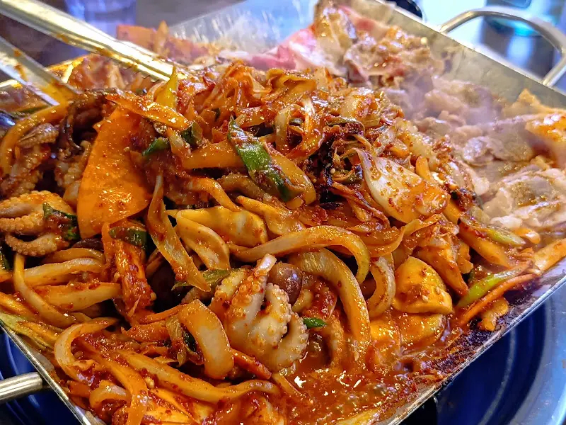 쭈꾸미 대패 삼겹살