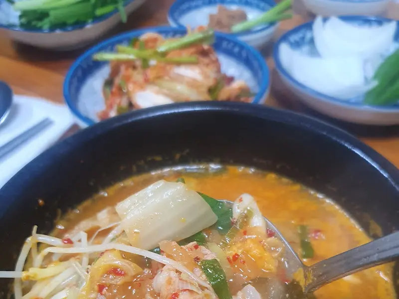 김치국밥 국물