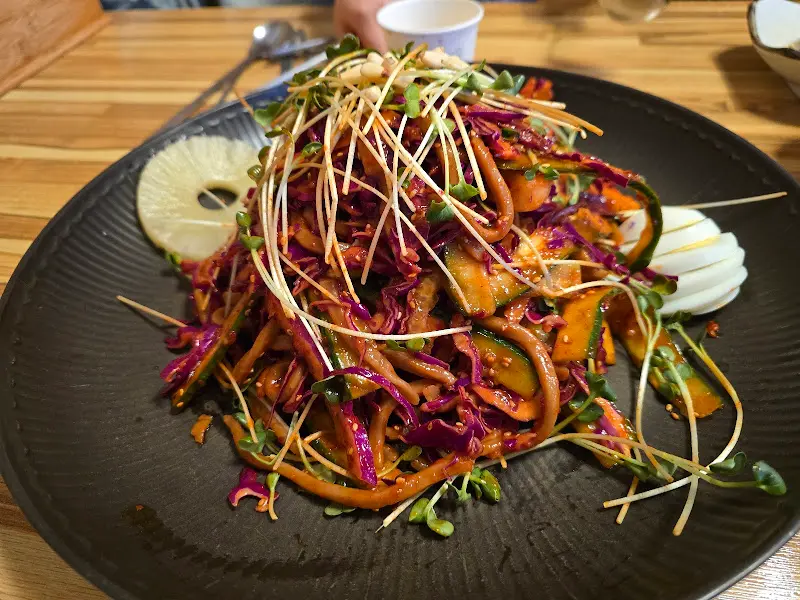 도토리 쟁반국수