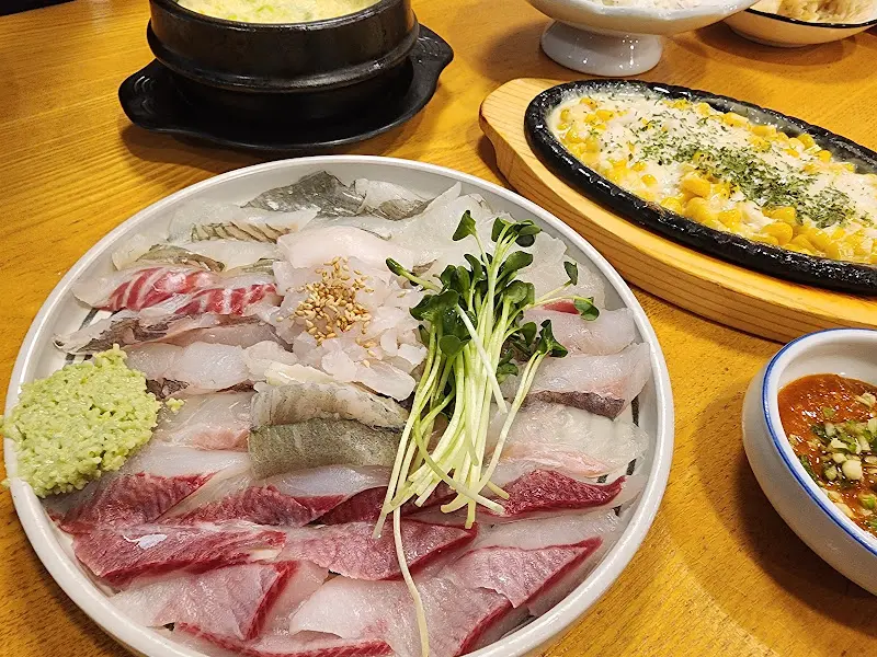 모듬회 한 상차림