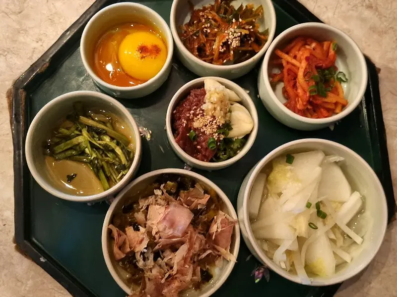 밑반찬 클로즈업