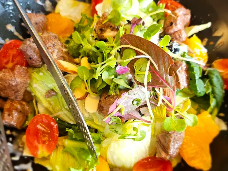 라라코스트 부채살 시저 샐러드