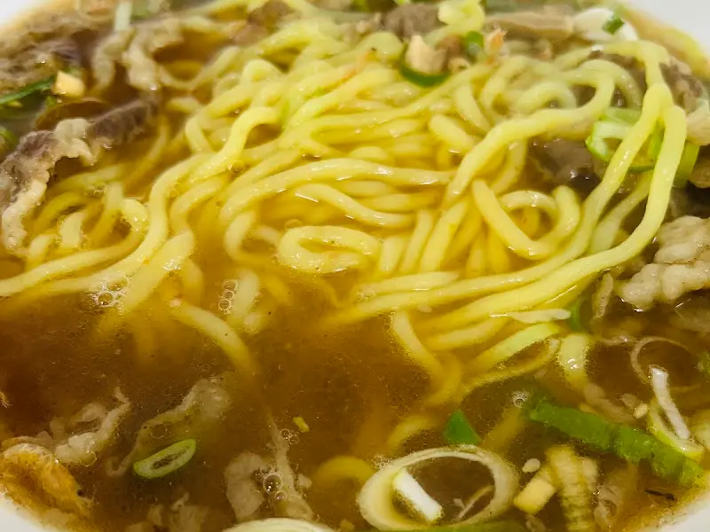 소고기국수 면발