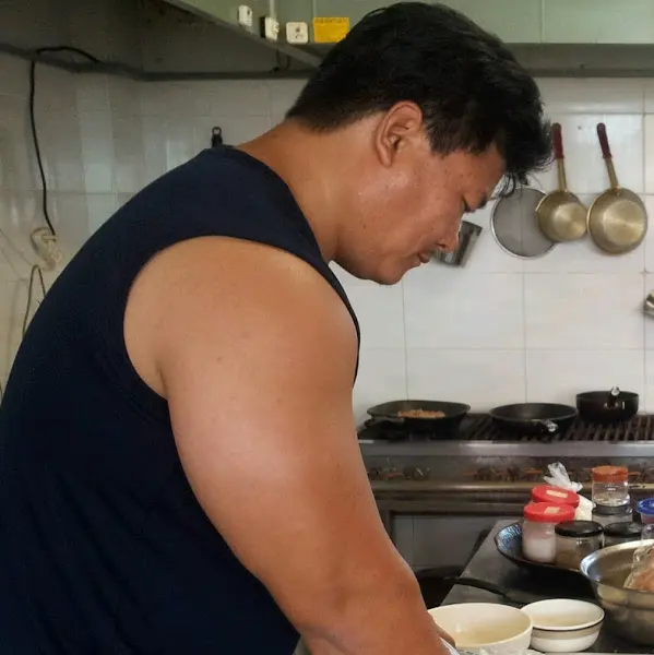 요리하는 사장님