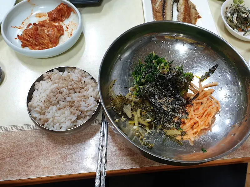 비빔밥 재료