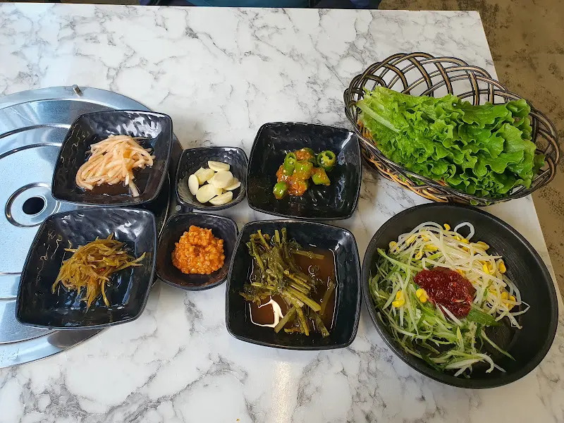 밑반찬 클로즈업