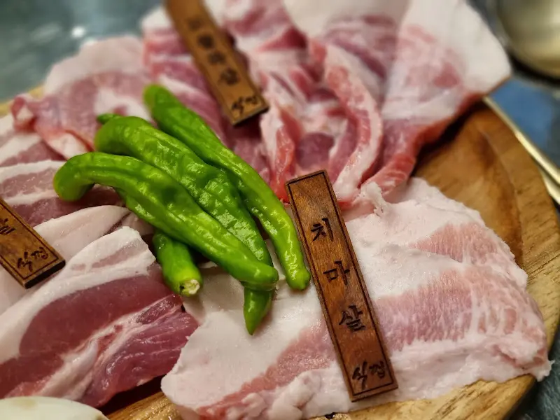 돼지고기 근접샷