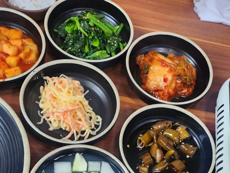 밑반찬 클로즈업