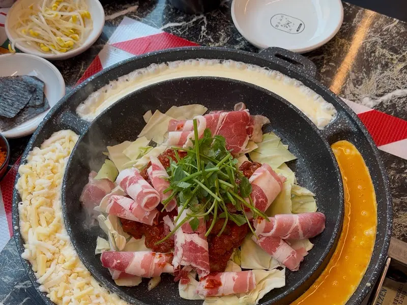 쭈꾸미와 함께 곁들여 먹는 다양한 퐁듀