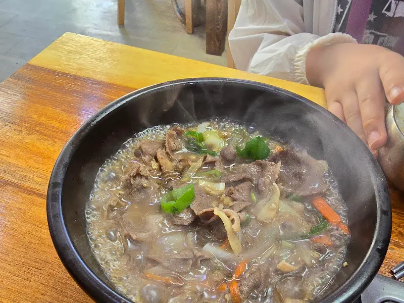 보글보글 뚝배기 불고기