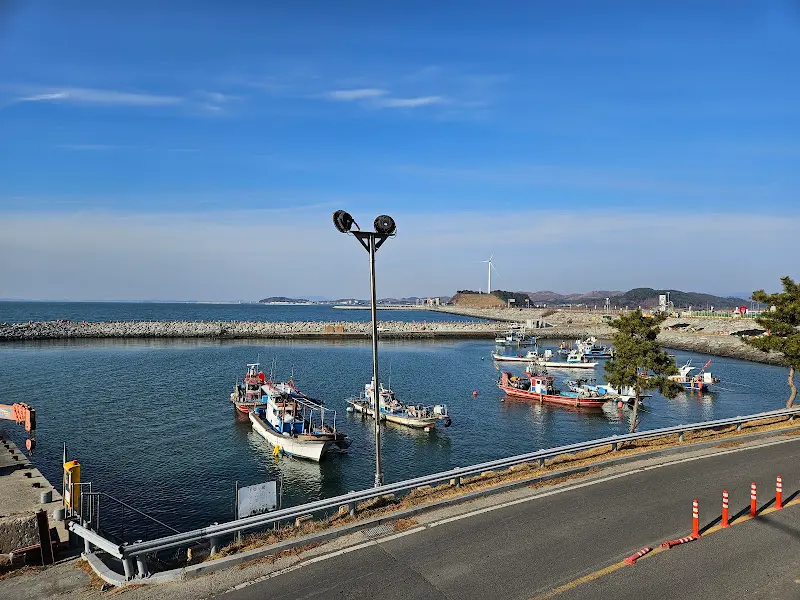 천북 바다 풍경