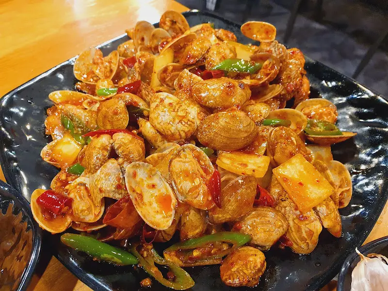 조개볶음