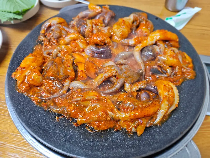 나정순할매쭈꾸미 메인 메뉴