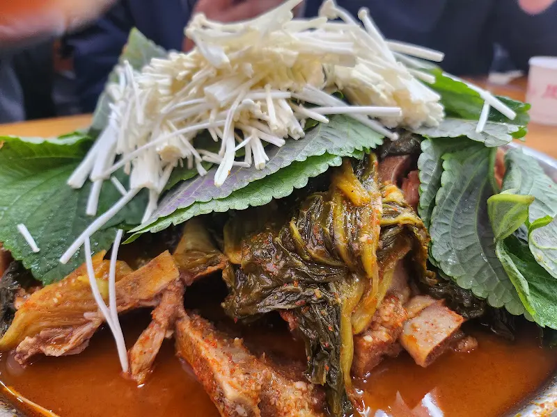 뼈다귀전골 비주얼