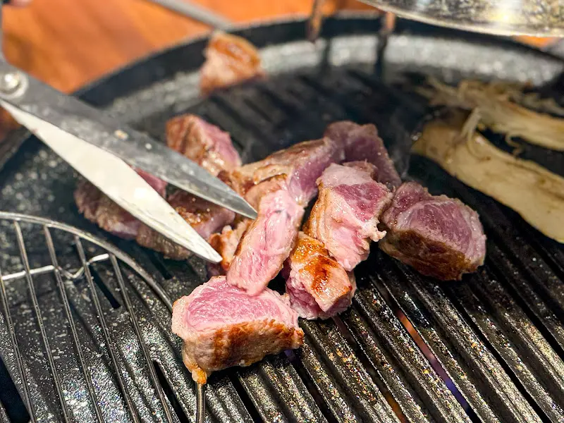 잘 익은 돼지고기