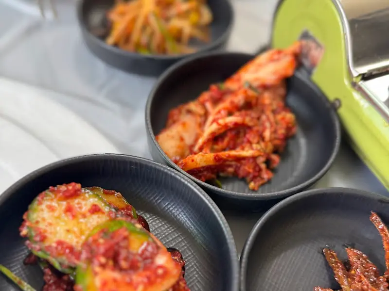 다채로운 반찬 클로즈업