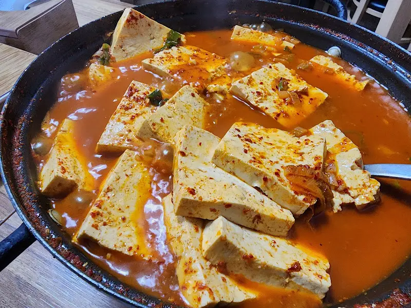 두부 짜글이 근접샷