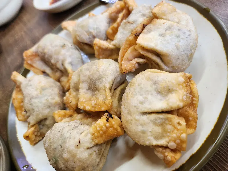 군만두 클로즈업