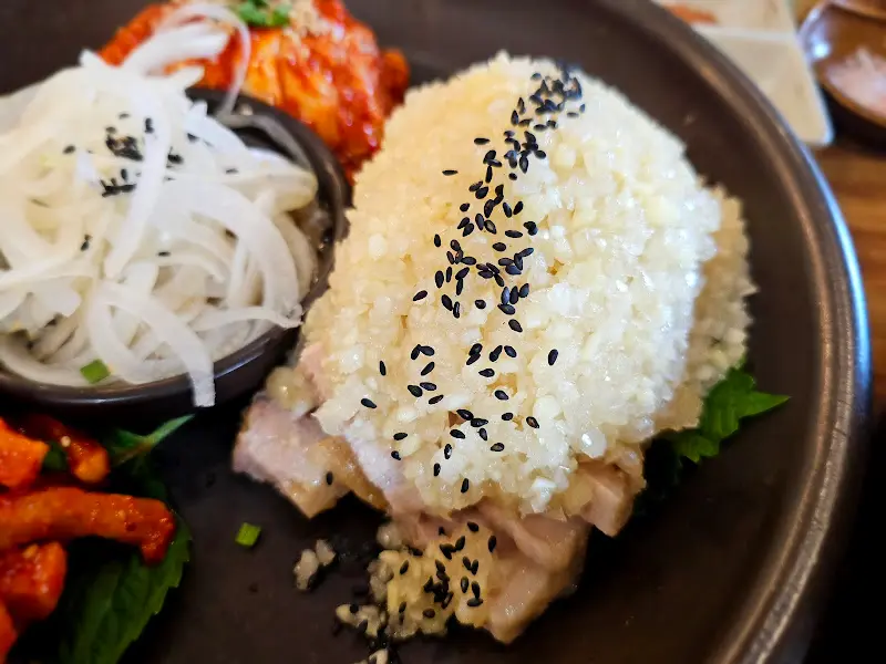 마늘보쌈 비주얼