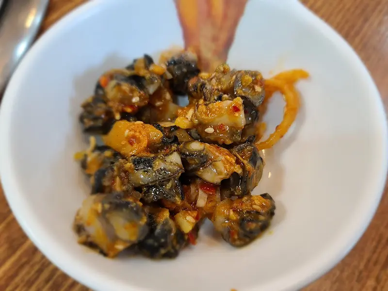 우렁무침 클로즈업