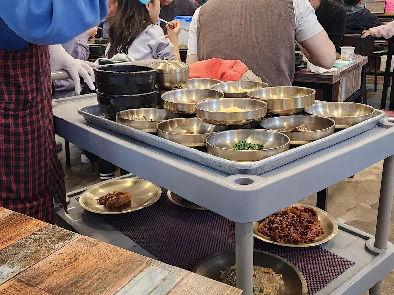 반찬 리필 카트