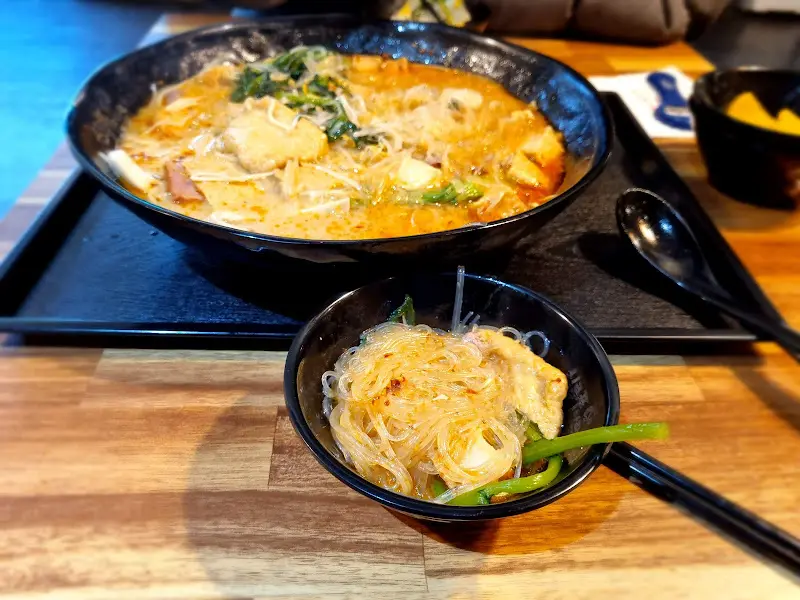 마라탕 한 상 차림