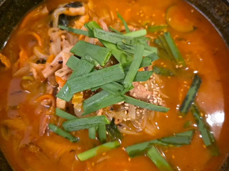 침샘 자극하는 불짬뽕 비주얼