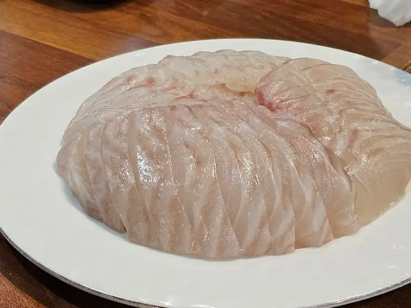 이한진숙성회 광어회