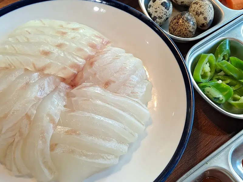 이한진숙성회 광어회 근접샷