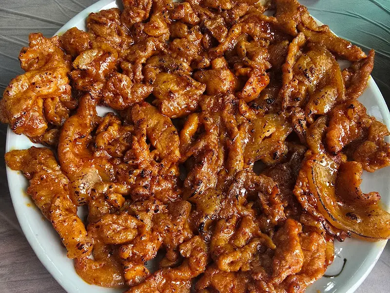 윤기가 흐르는 석쇠불고기