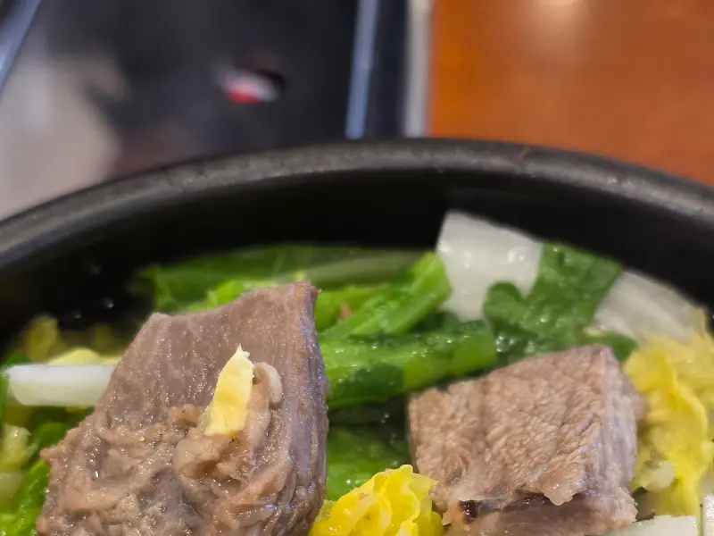 어복탕의 푸짐한 양